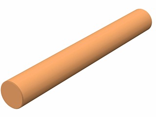 Měděná tyč kruhová   6 mm EN 13601 / CW004A / Cu-ETP