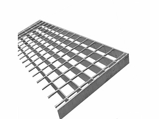 Ocelový podlahový rošt  500 x  500 mm pozinkovaný / SP230 / pororošt