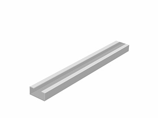 Hliníkový profil C 30 x 15 x 9,5 x 1,5 mm EN AW6060 / AlMgSi0,5