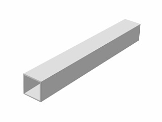 Hliníkový profil jekl  80 x  10 x  2 mm EN AW6060 / AlMgSi0,5